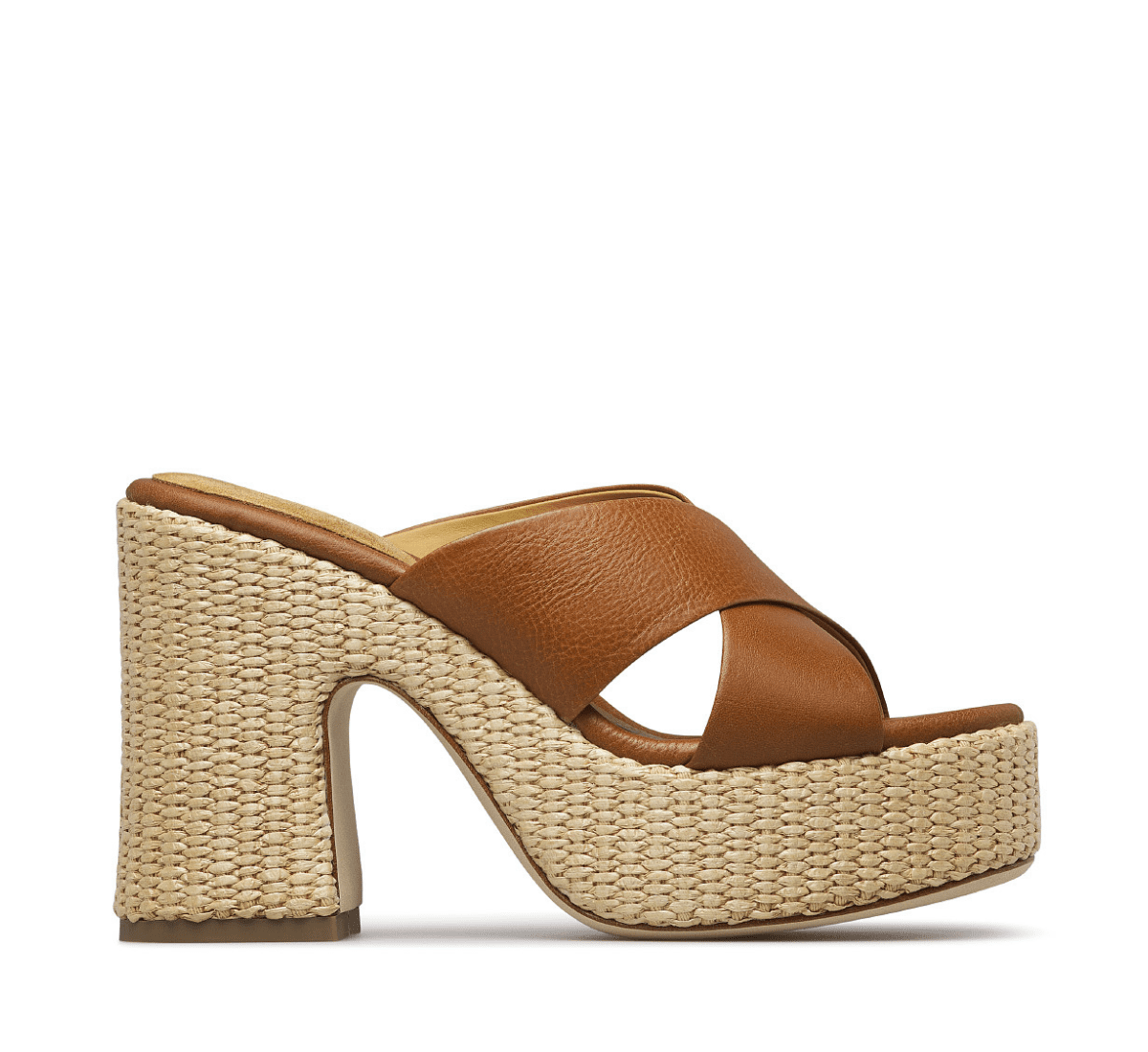 Fabi sandal with platform
