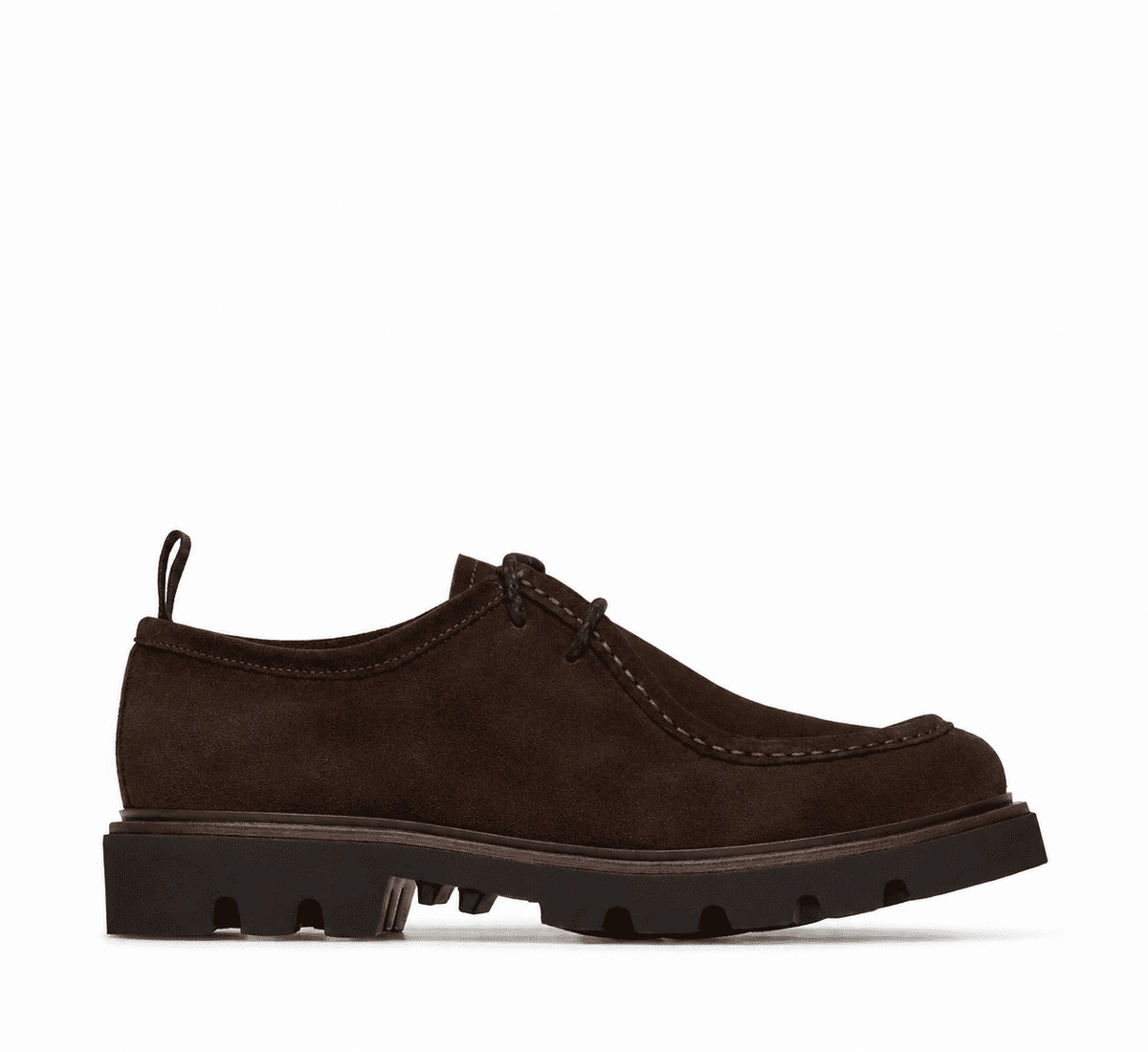 Fabi lace-ups in velour