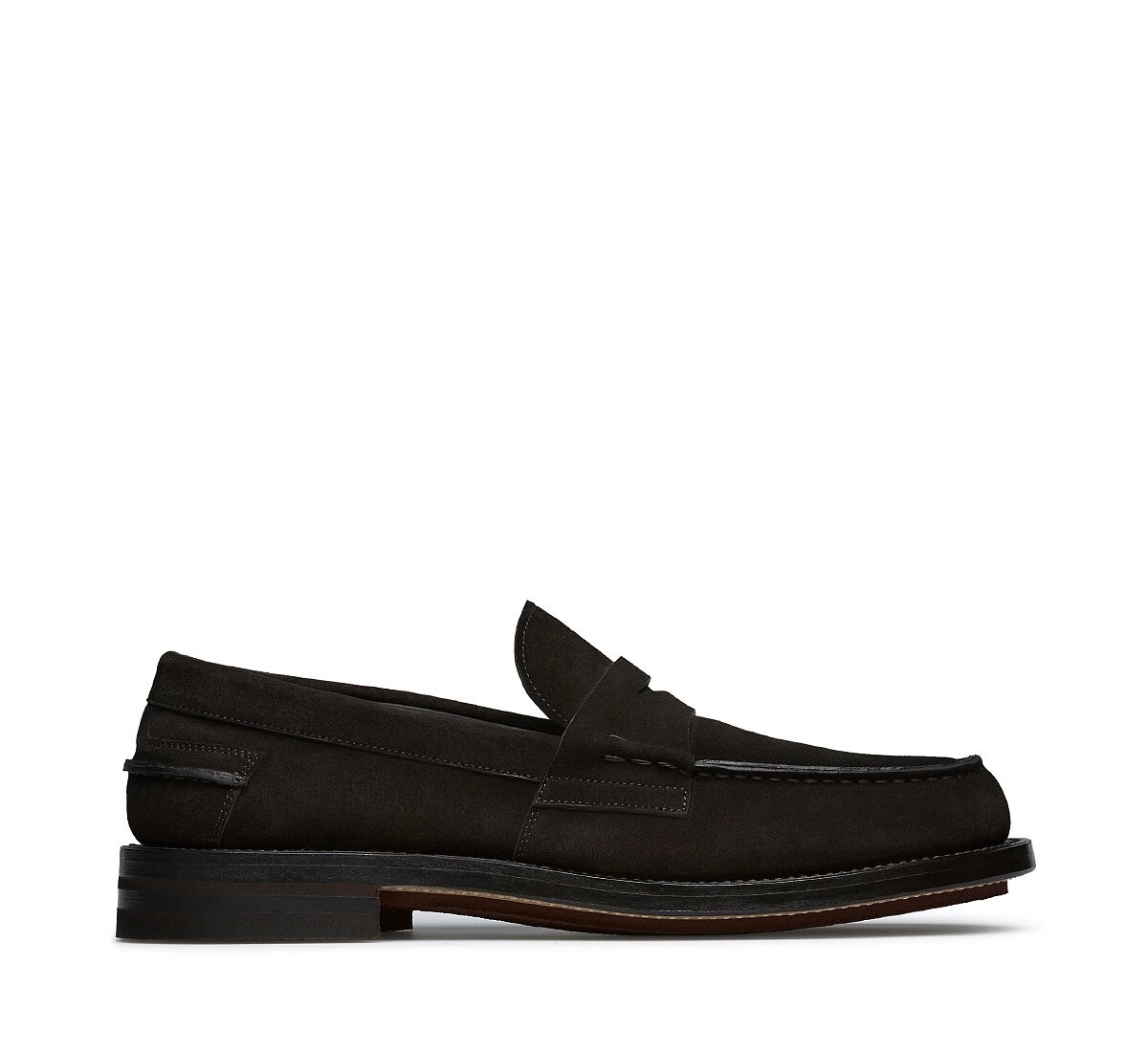 Velour loafer
