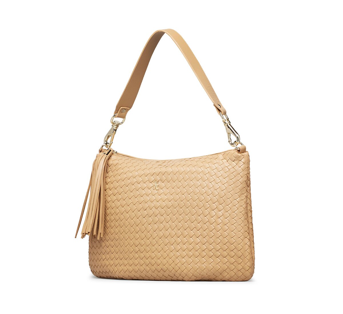 Woven Leather Handbag