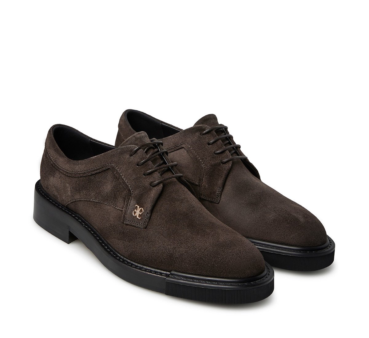 Fabi suede lace-up