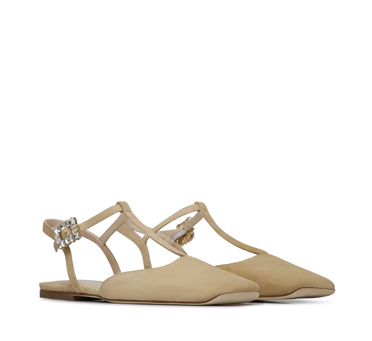 Mules Fabi in camoscio