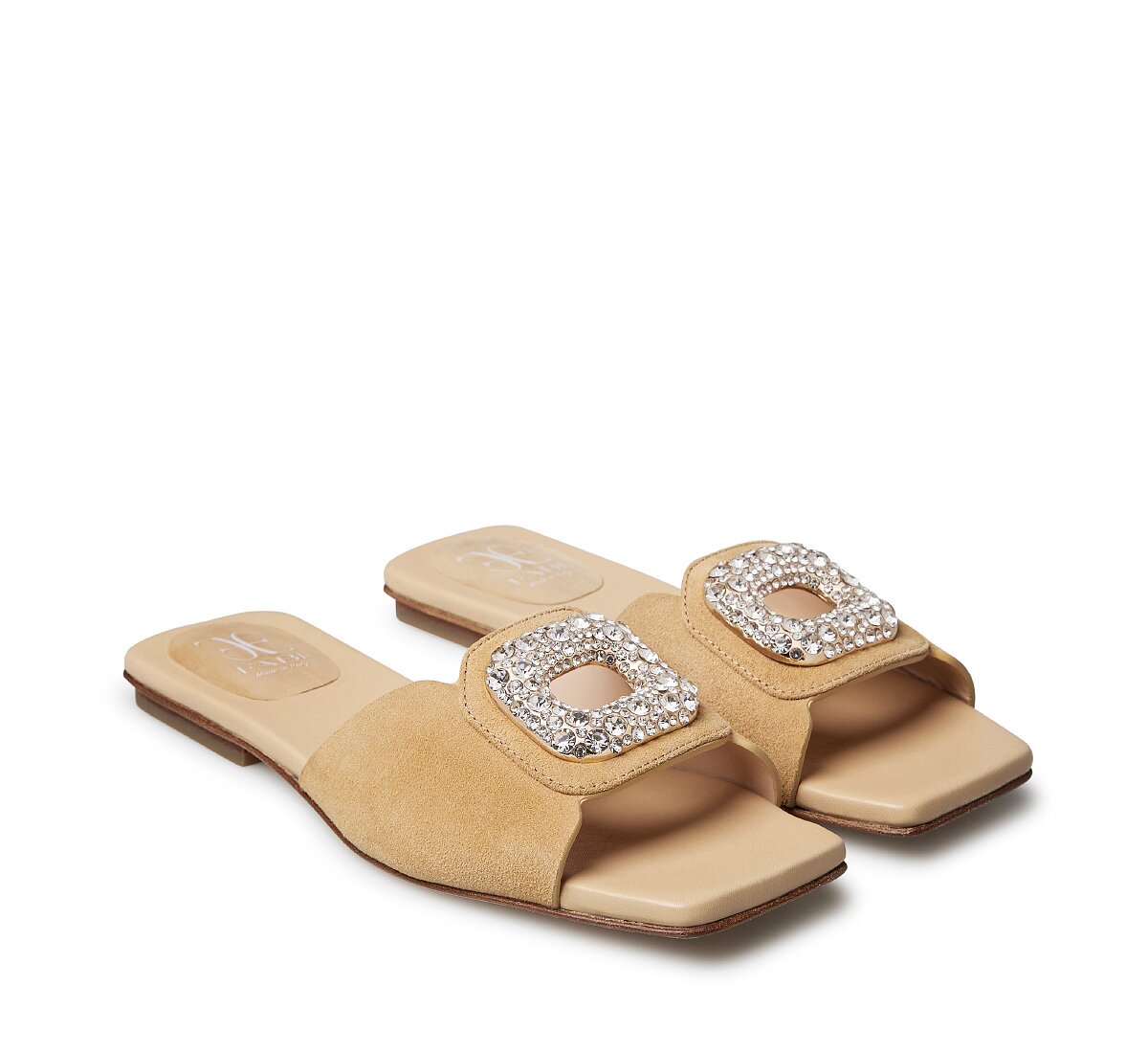 Sandalo Fabi con fibbia gioiello