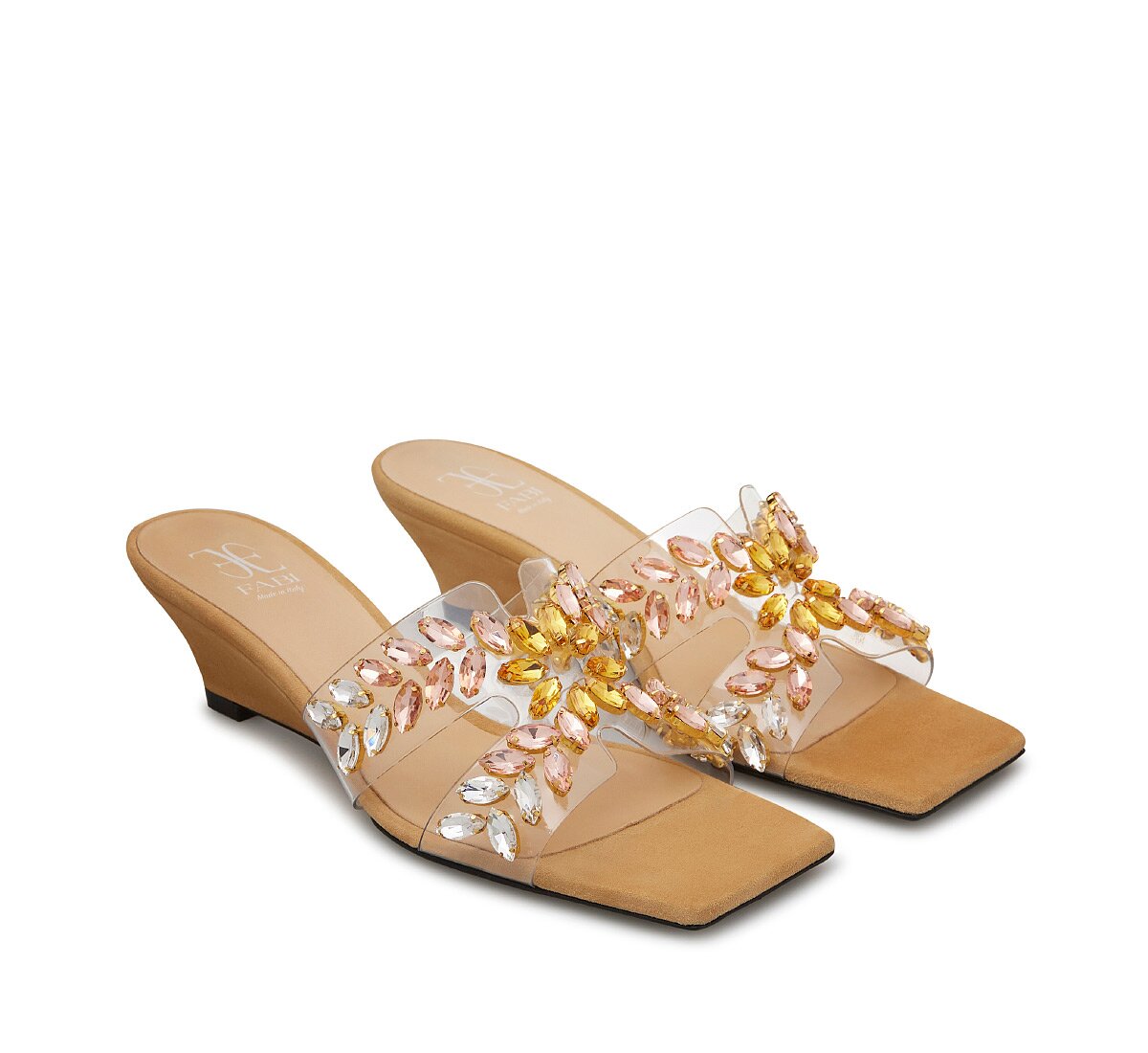 Fabi suede sandal