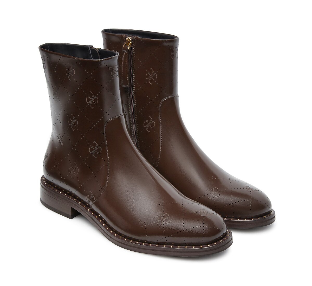 Fabi calfskin ankle boots