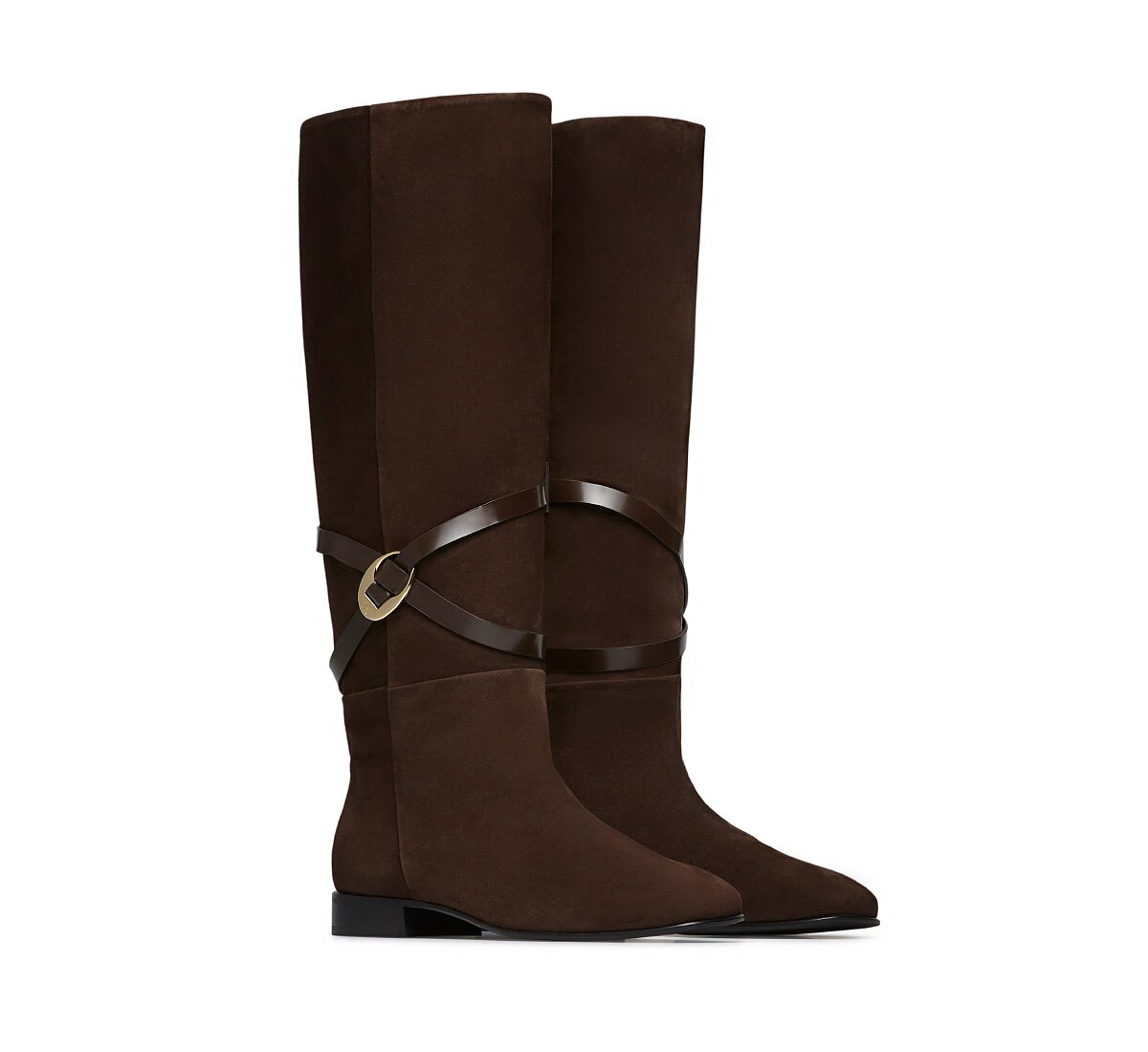 Fabi boot with crossed straps