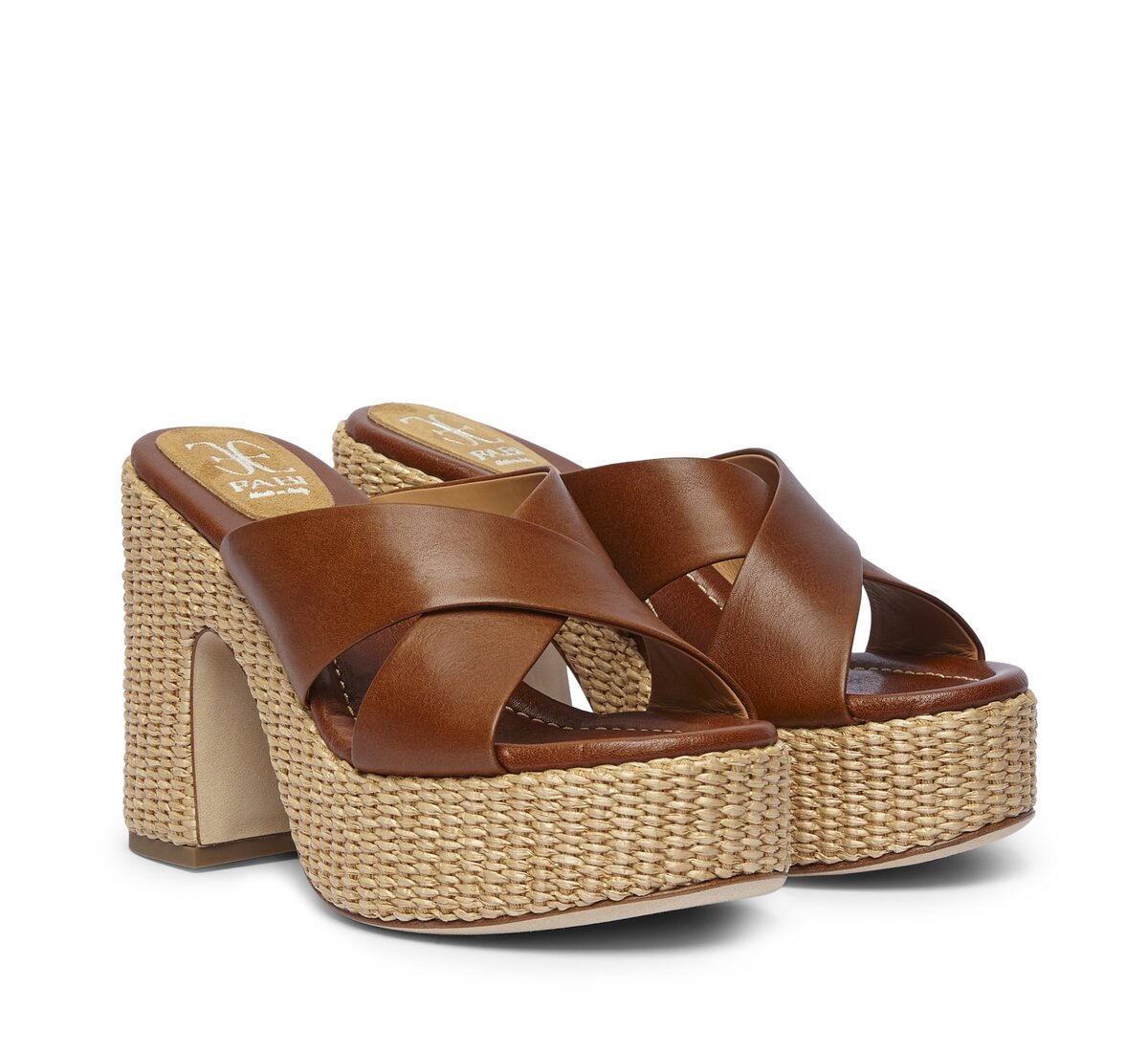 Fabi sandal with platform