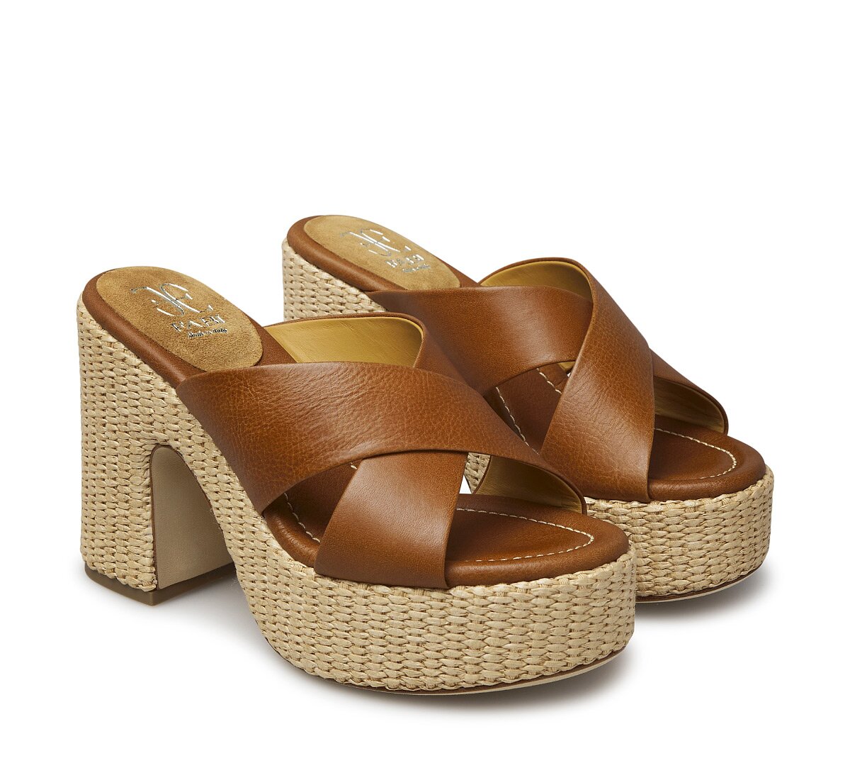 Сандалии Fabi с платформой