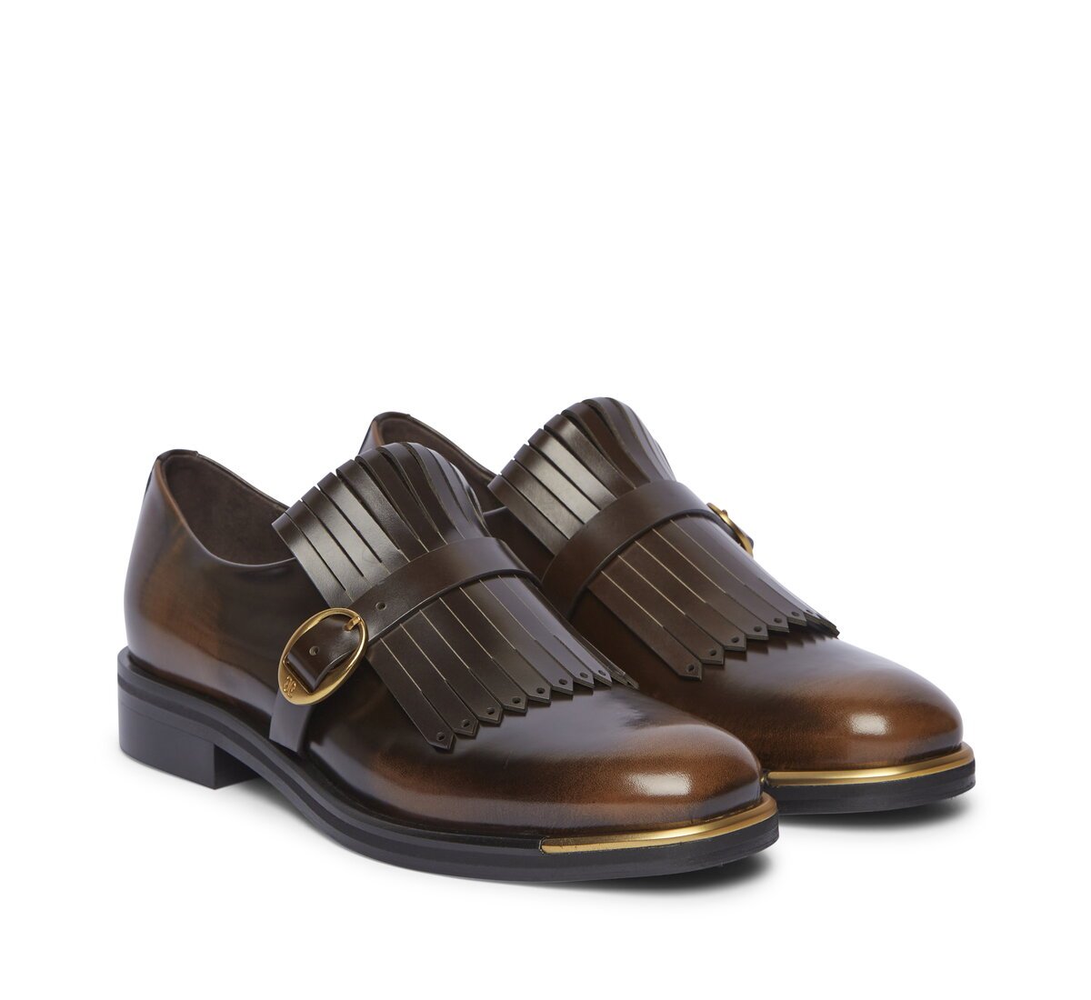 Loafers with Oversized Fringe