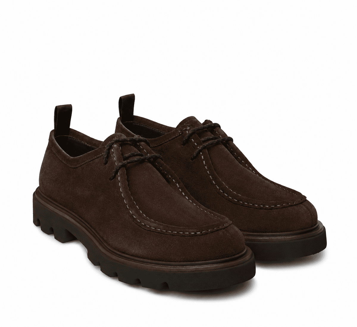 Fabi lace-ups in velour