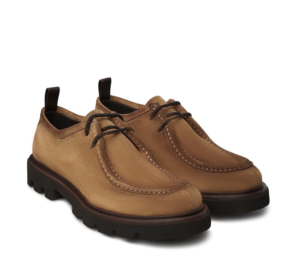 Fabi lace-ups in velour
