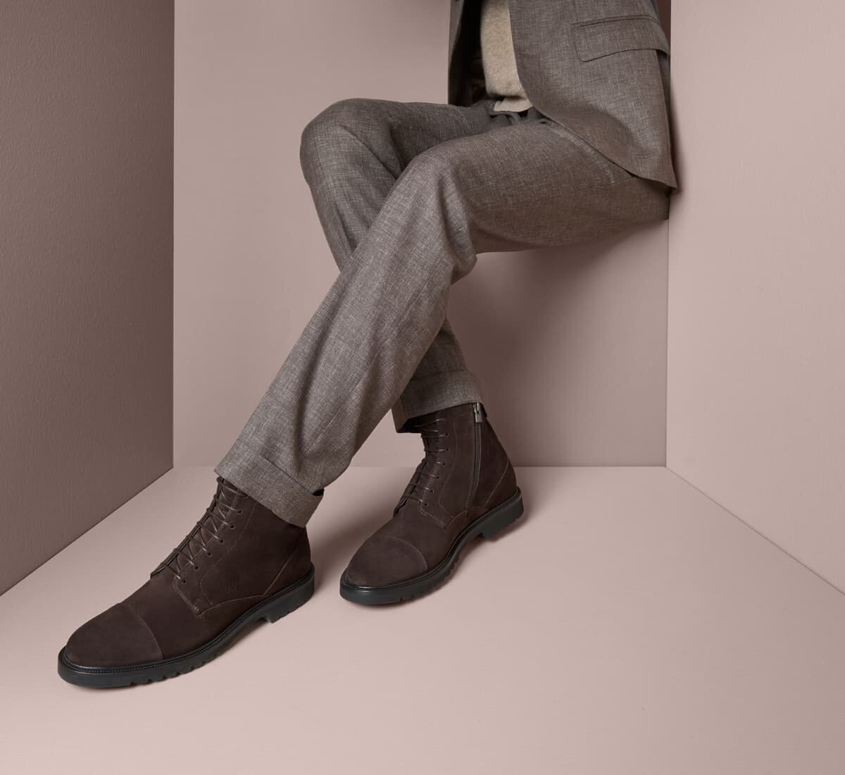 Stivaletto Fabi in camoscio