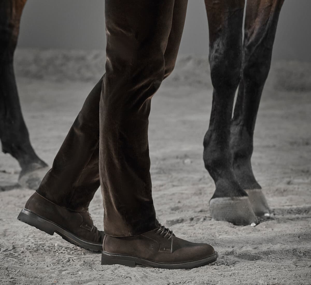 Дерби Fabi из замши