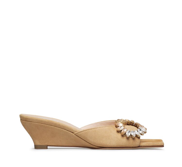 Fabi sandal with jewel detail