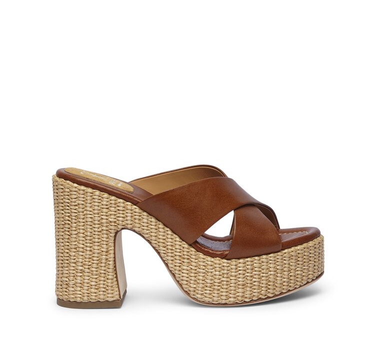 Сандалии Fabi с платформой