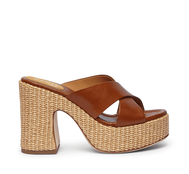 Sandalo Fabi con plateau