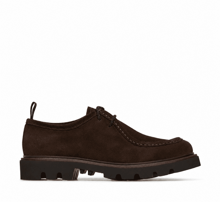 Fabi lace-ups in velour