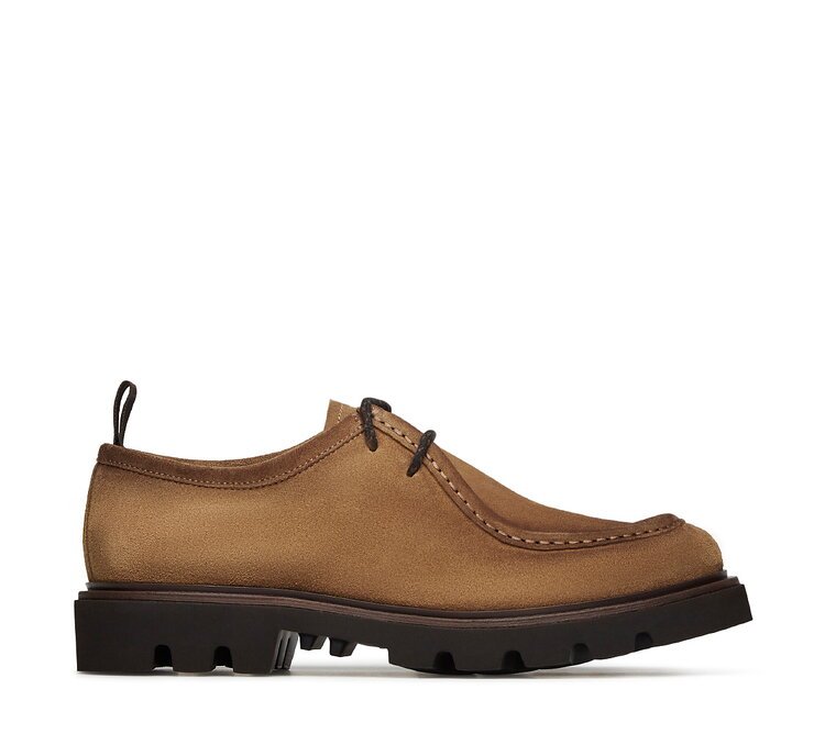 Fabi lace-ups in velour