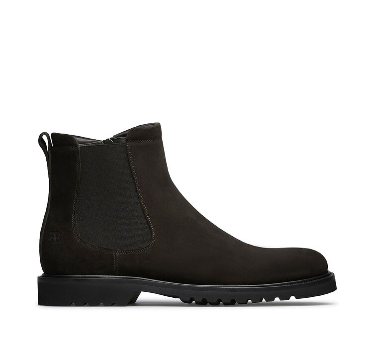 Fabi Chelsea Boot in Velour