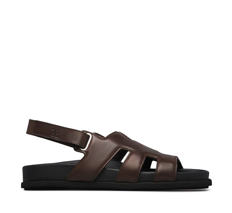 Sandals with ankle strap