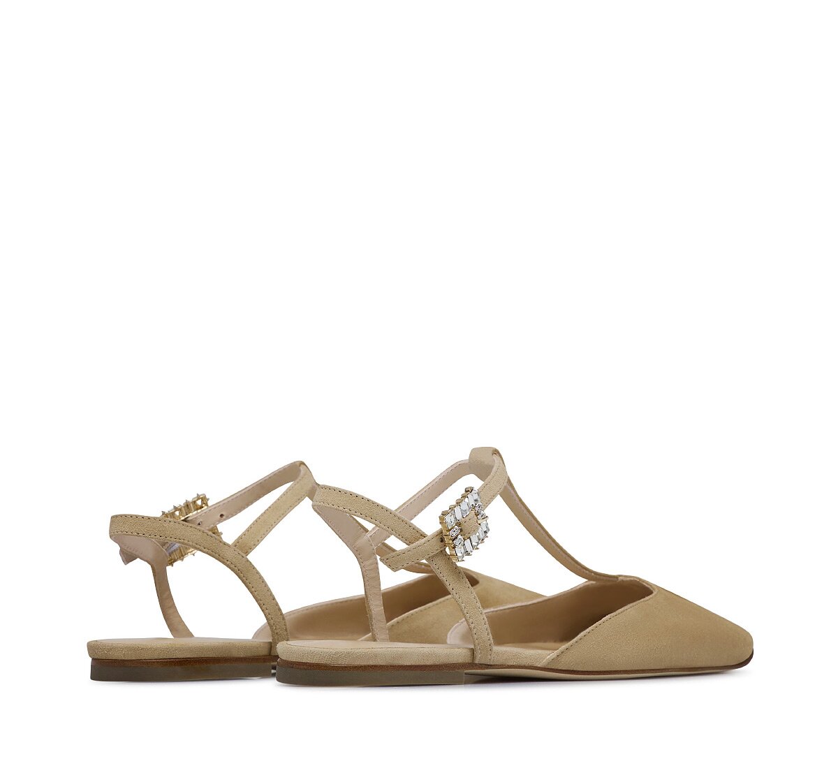 Mules Fabi in camoscio
