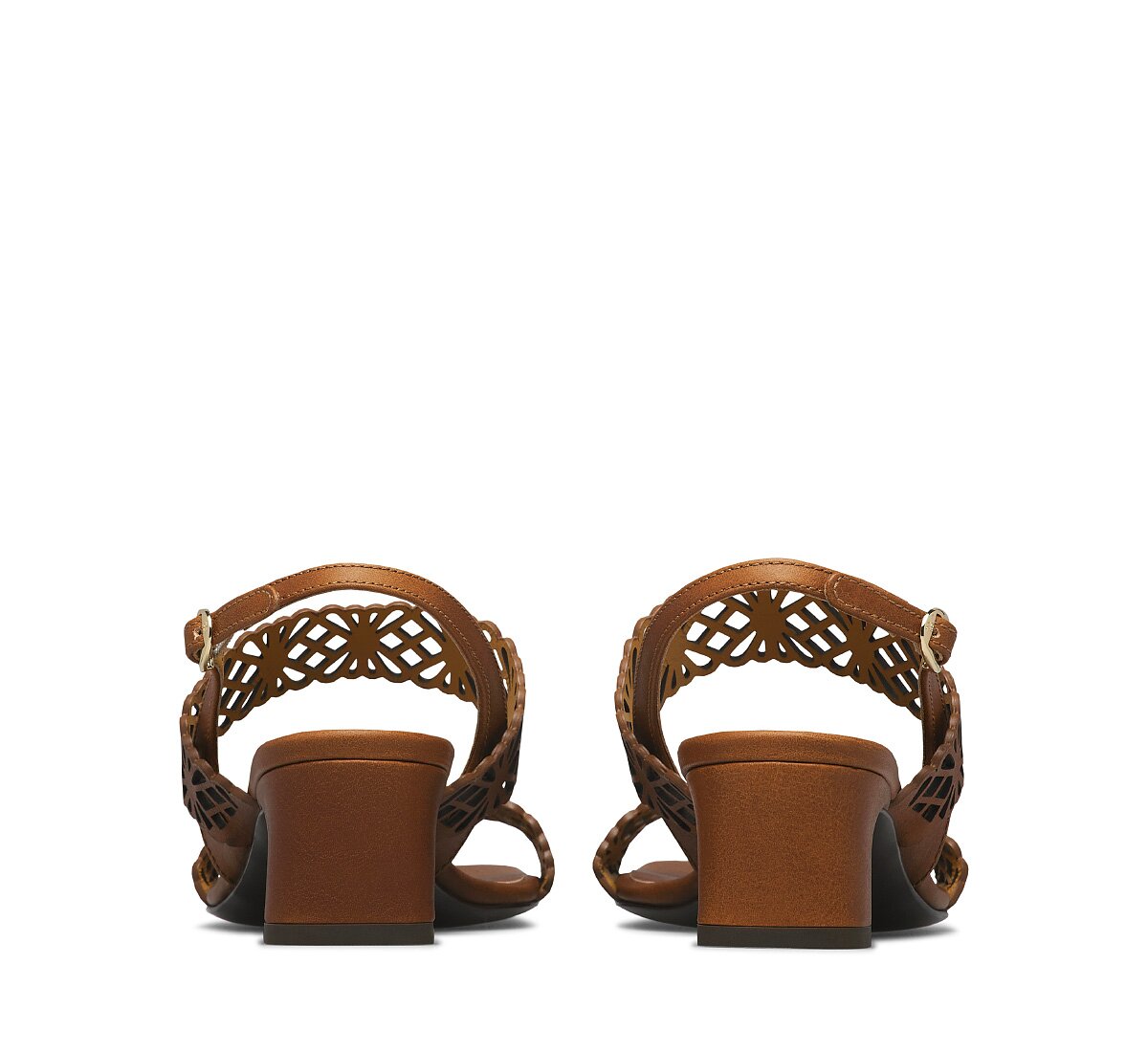 Sandalo Fabi in pelle di vitello traforata