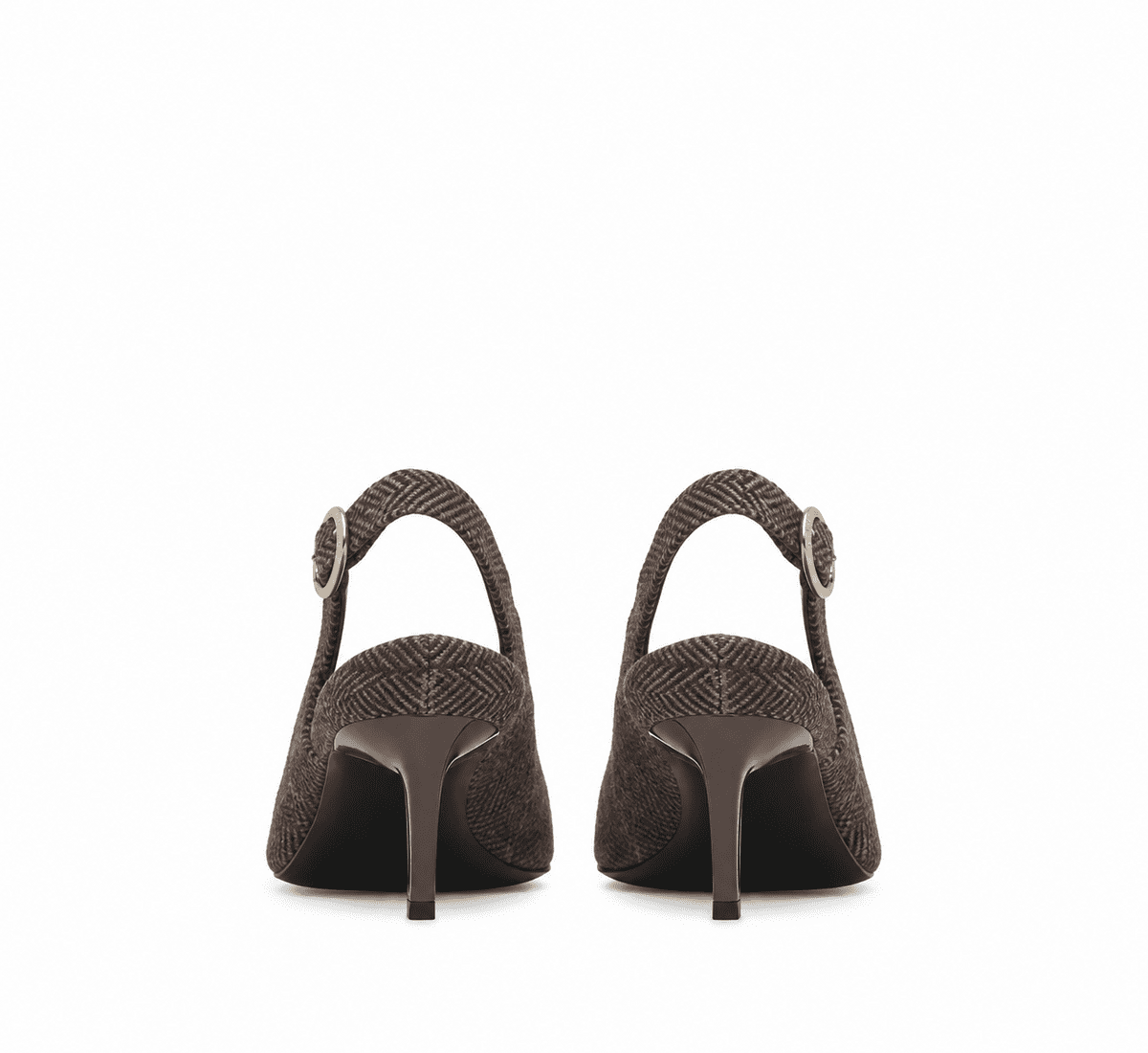 Fabi fabric sling-back