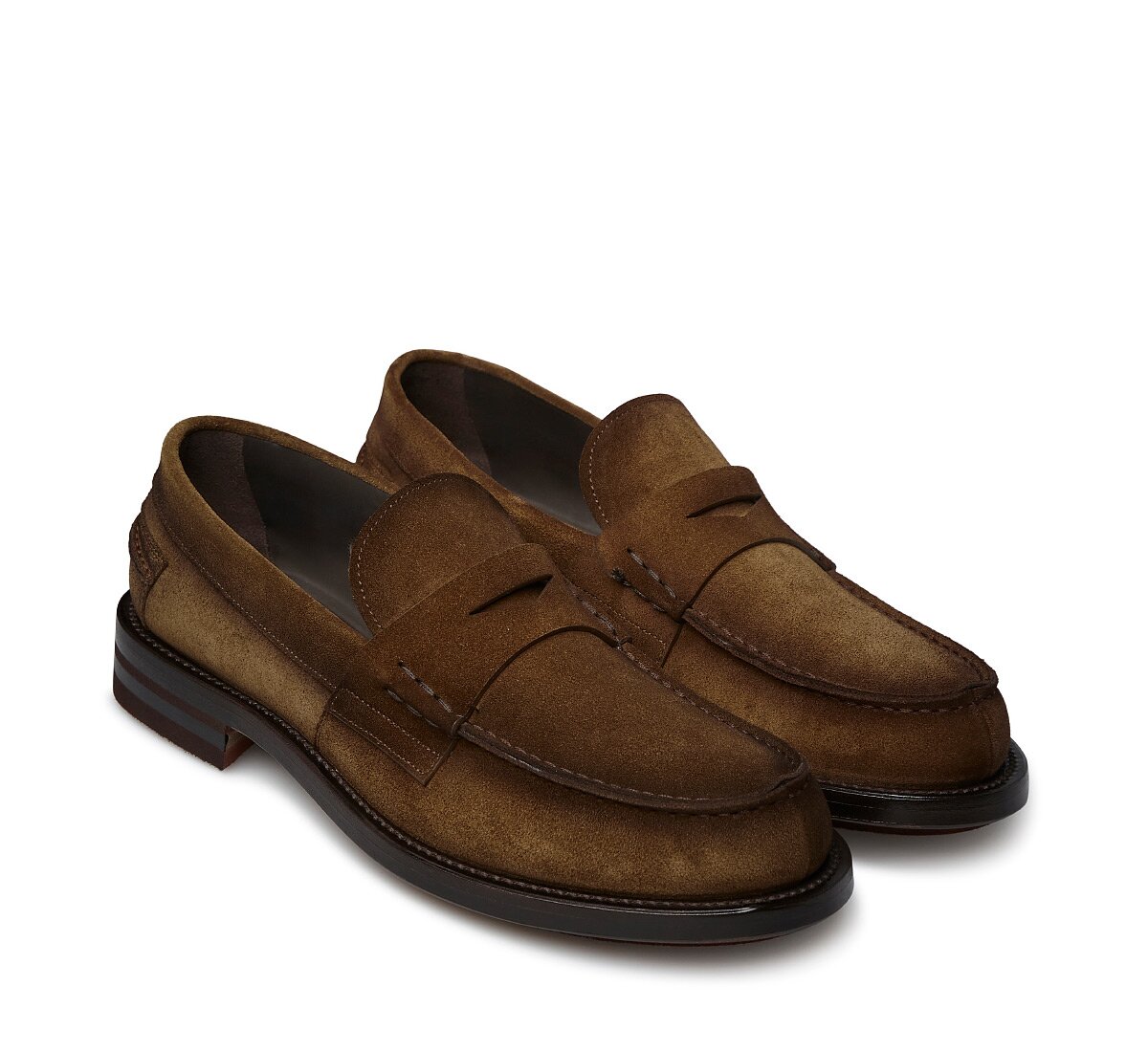 Velour loafer