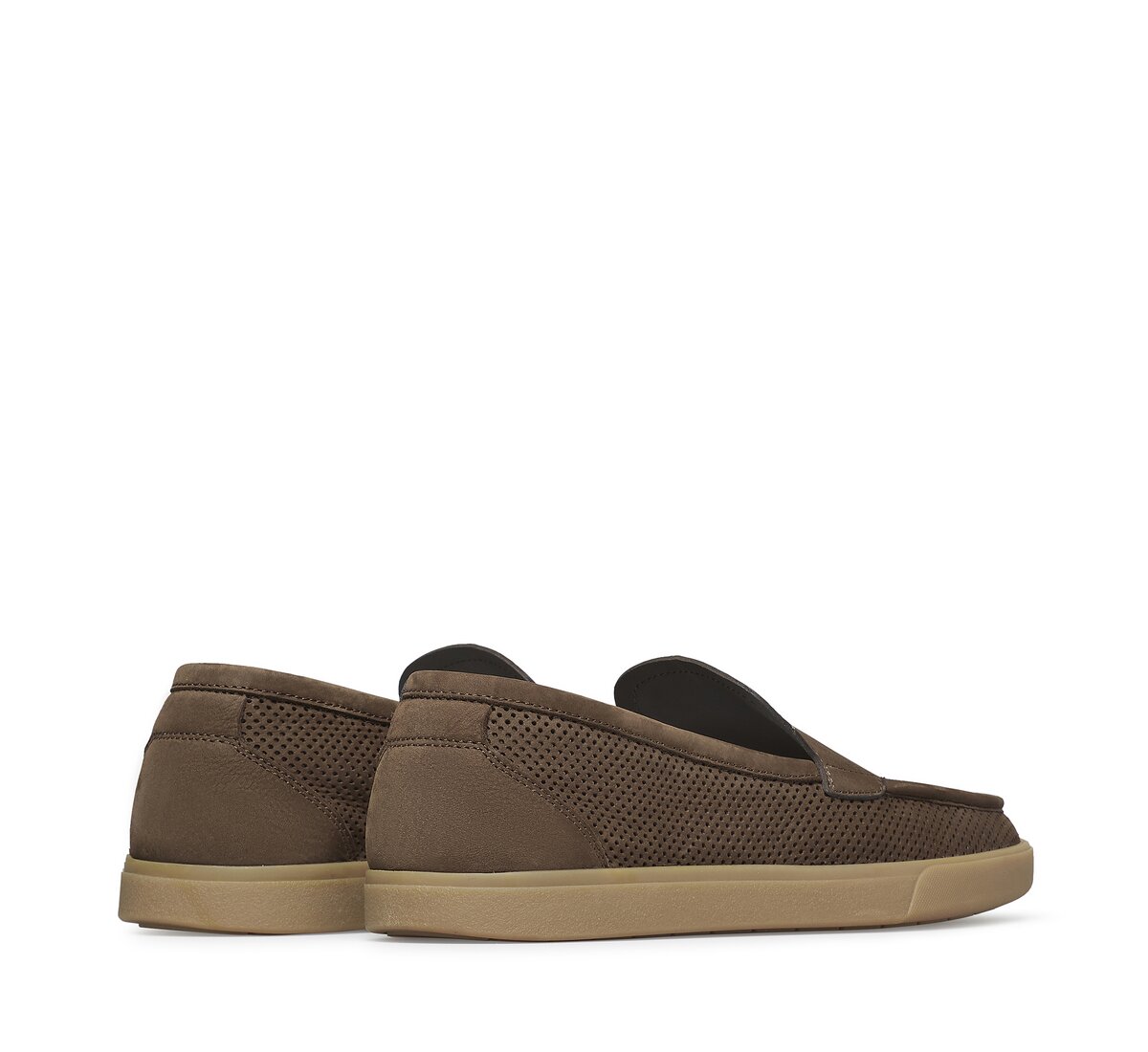 Perforated loafer