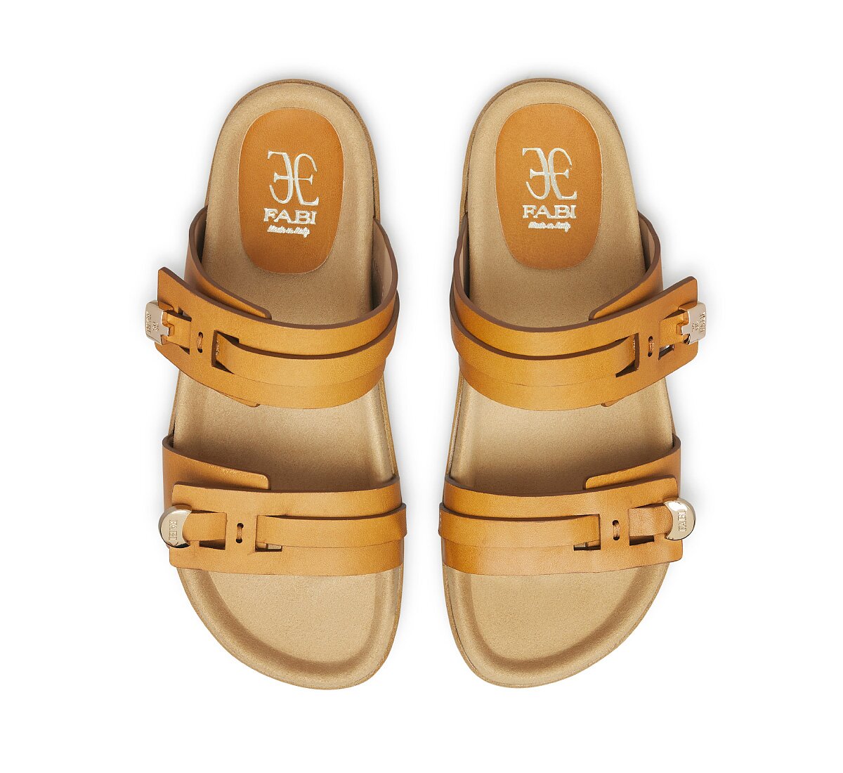 Сандалии Fabi из телячьей кожи
