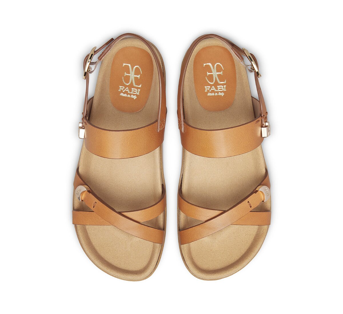 Calfskin sandal