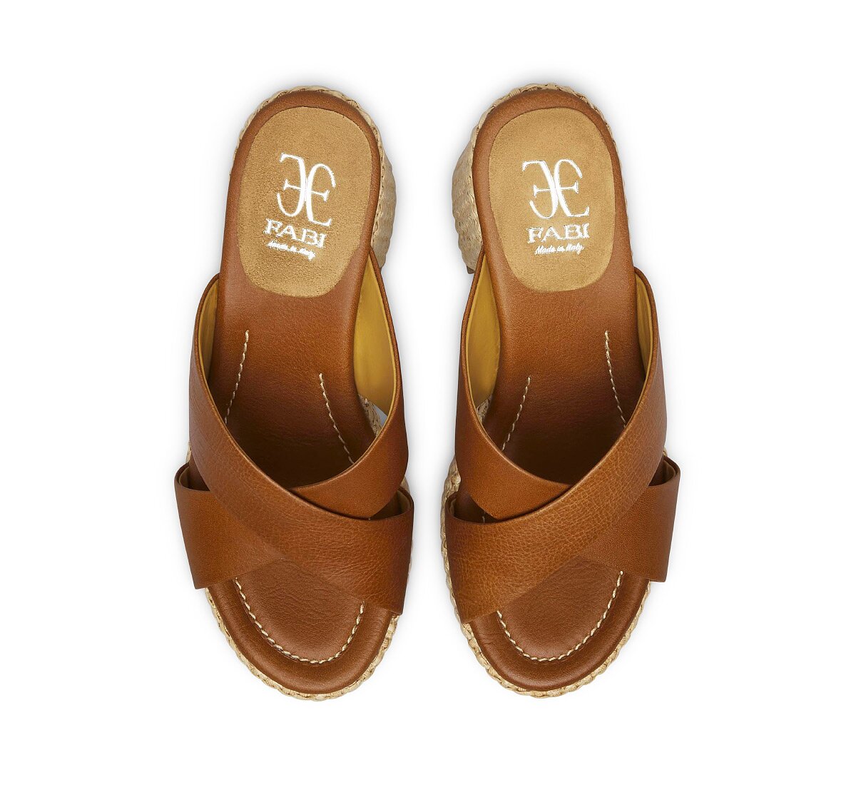 Сандалии Fabi с платформой