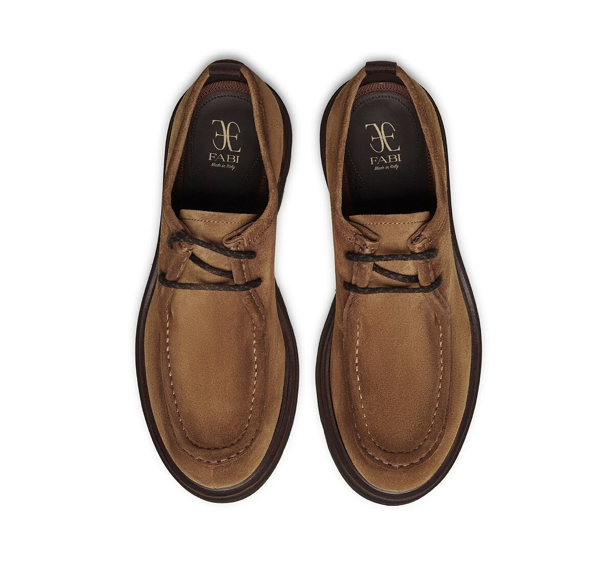 Fabi lace-ups in velour