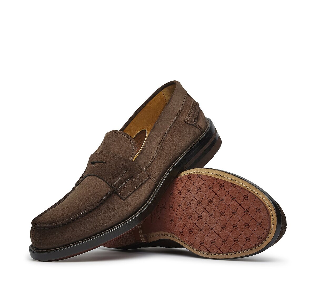Velour loafer