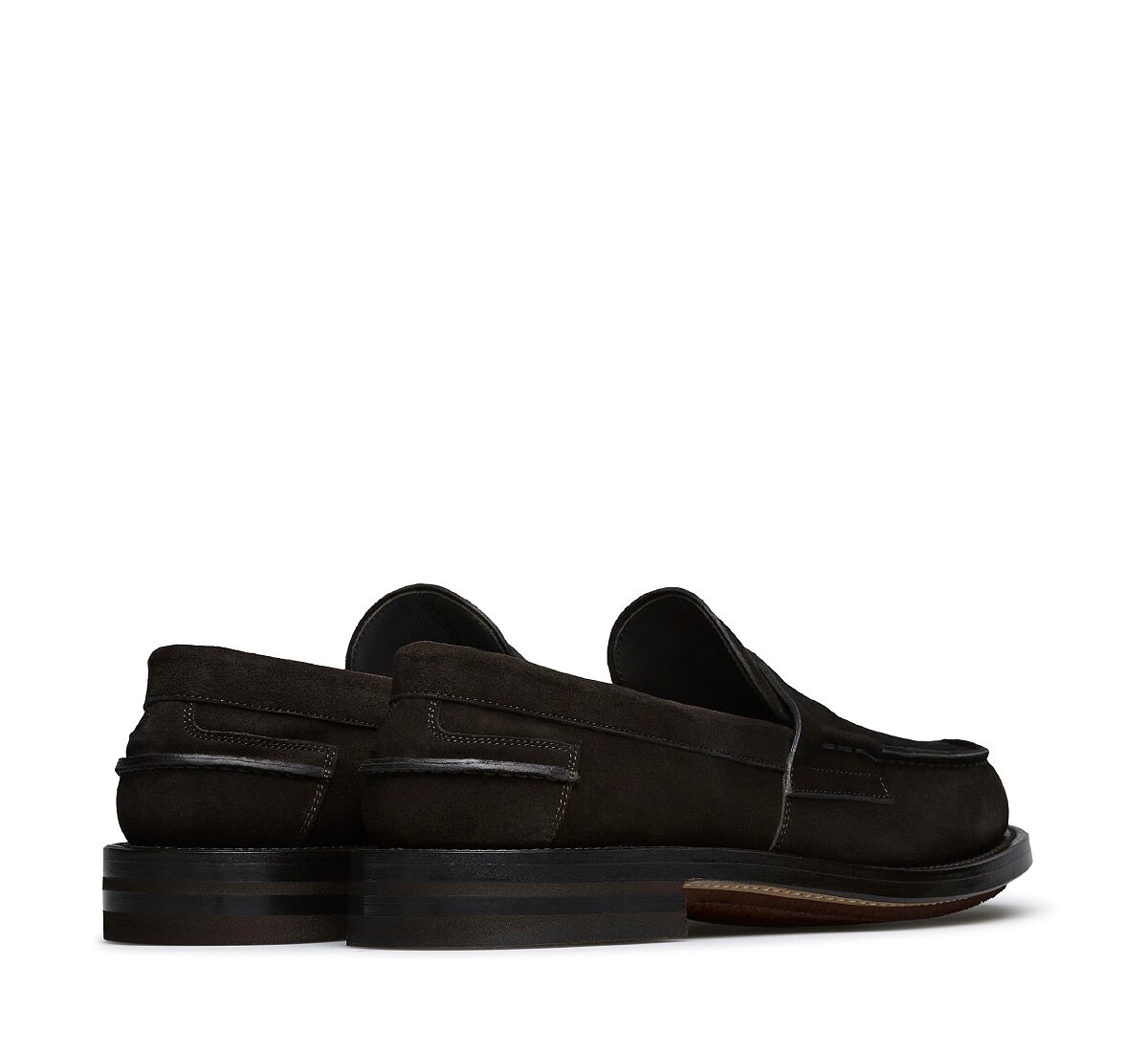 Velour loafer