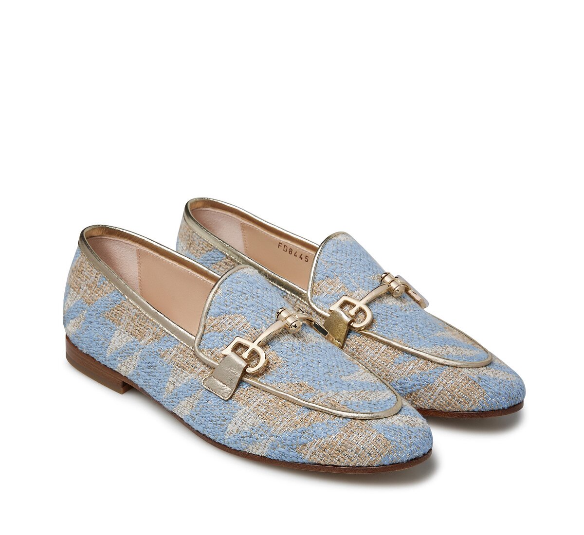 Mocassino Fabi con trama bouclé