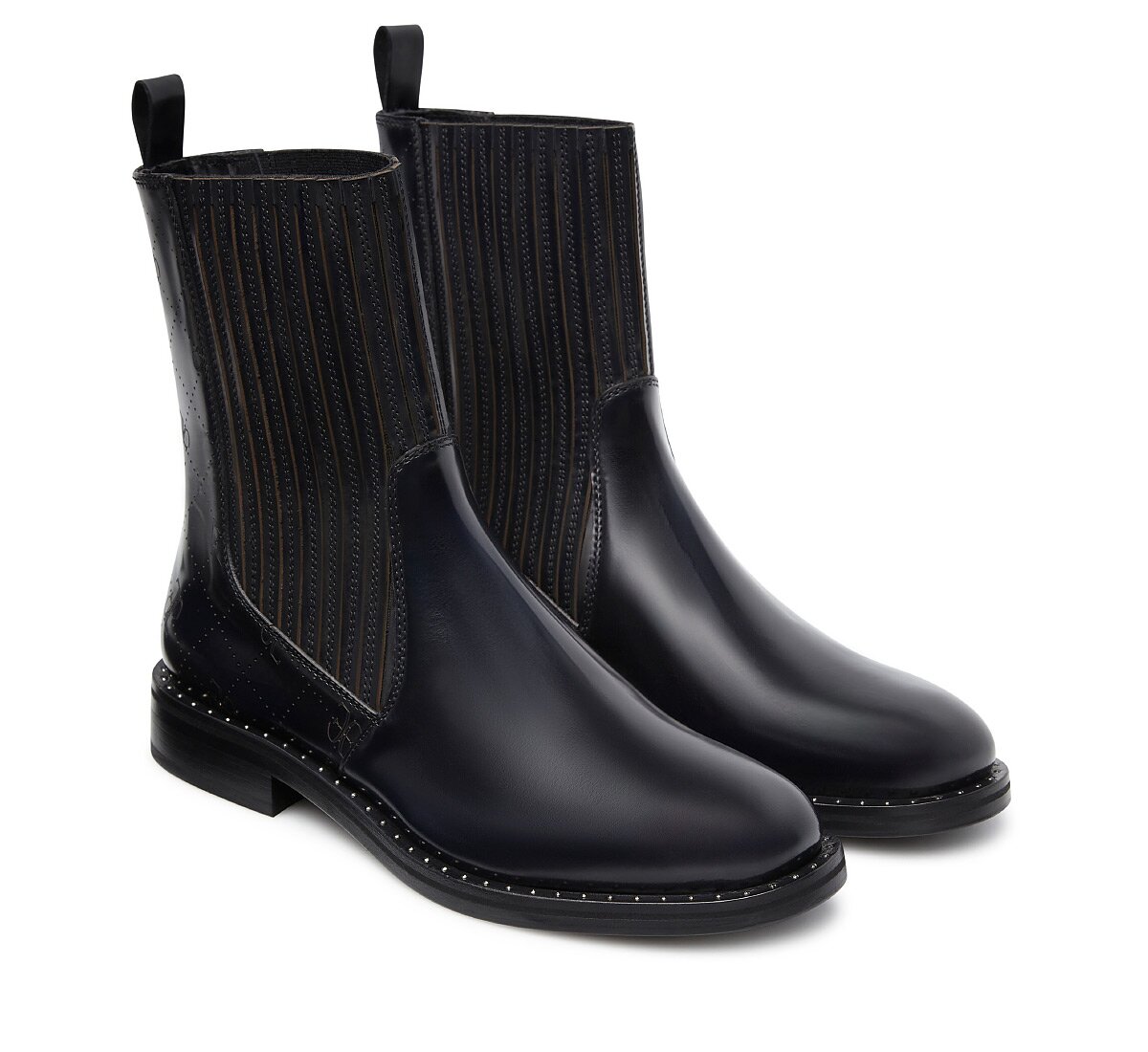 Fabi ankle boots with studs