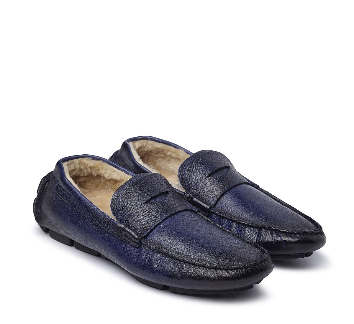 Drive loafer in deer leather