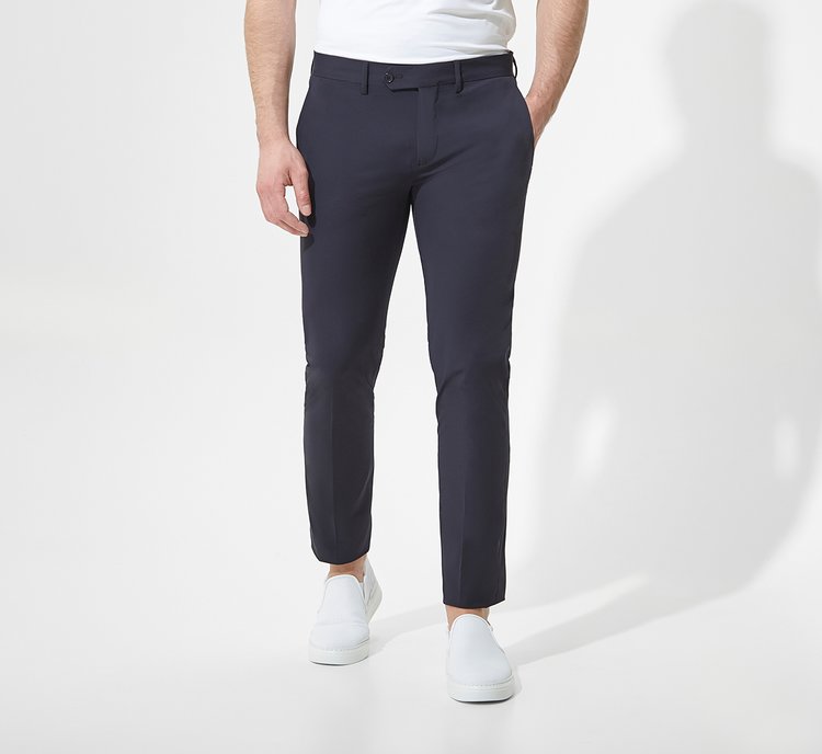 Pantaloni blu regular fit