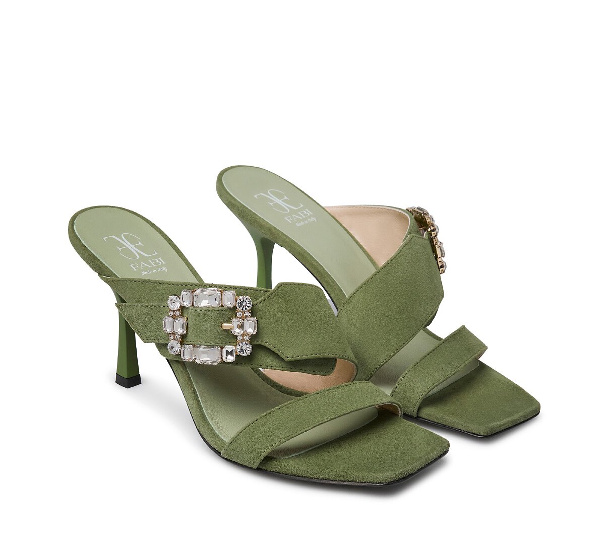 Fabi suede sandal
