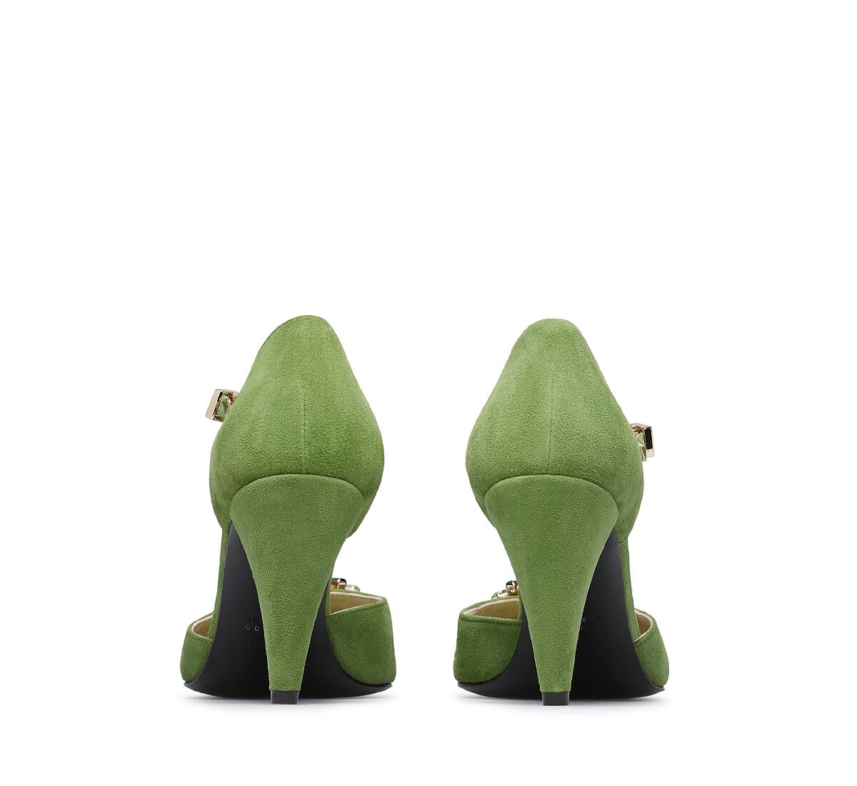 Fabi décolleté with jewel detail