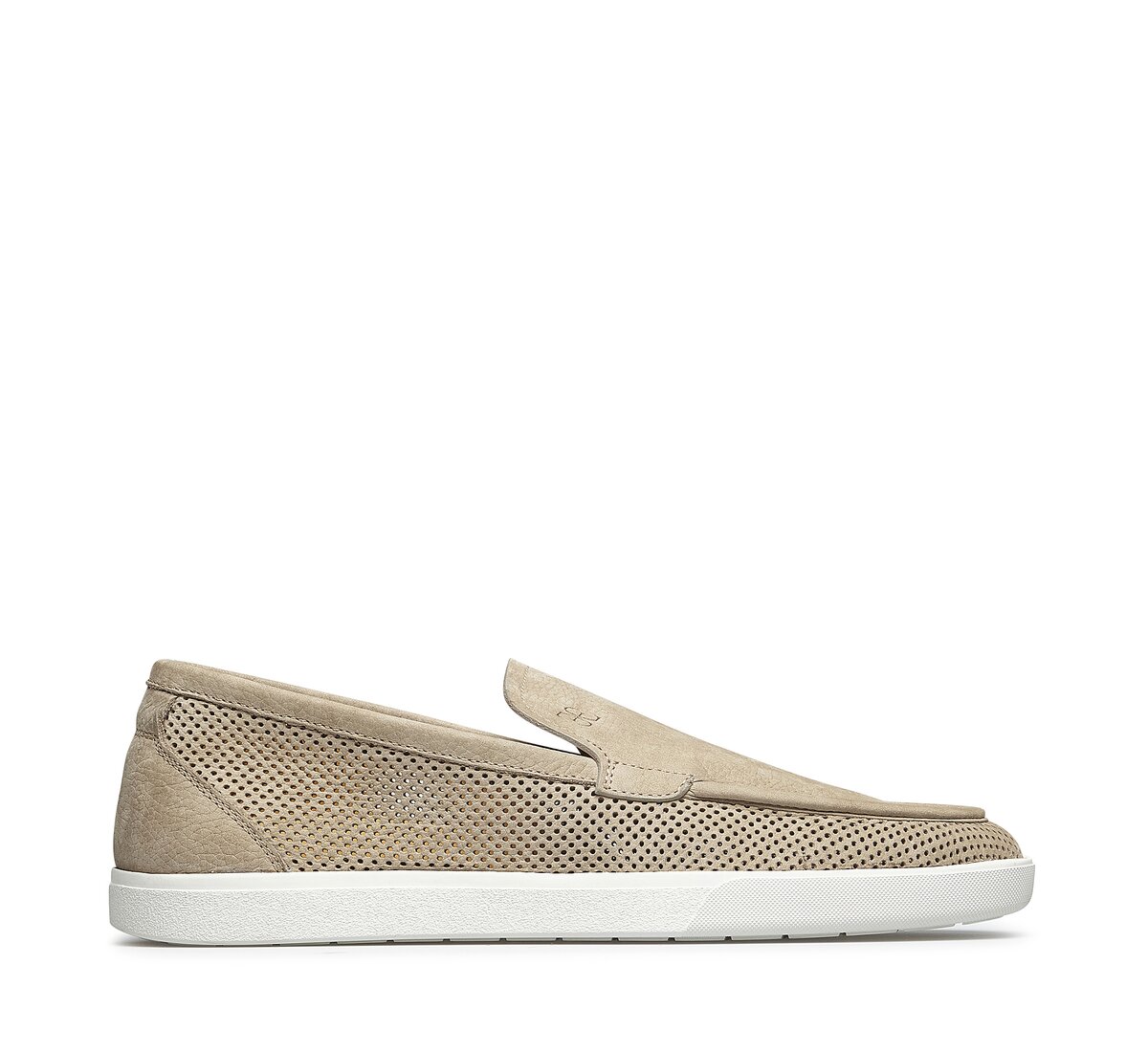 Fabi perforated loafer
