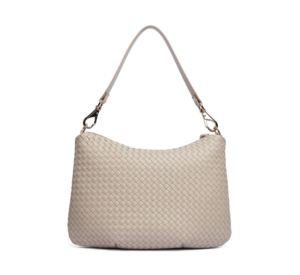 Woven Leather Handbag