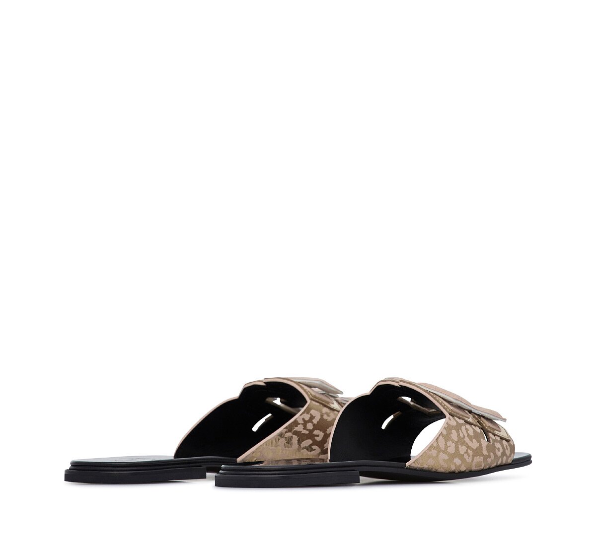 Slipper con maxi logo