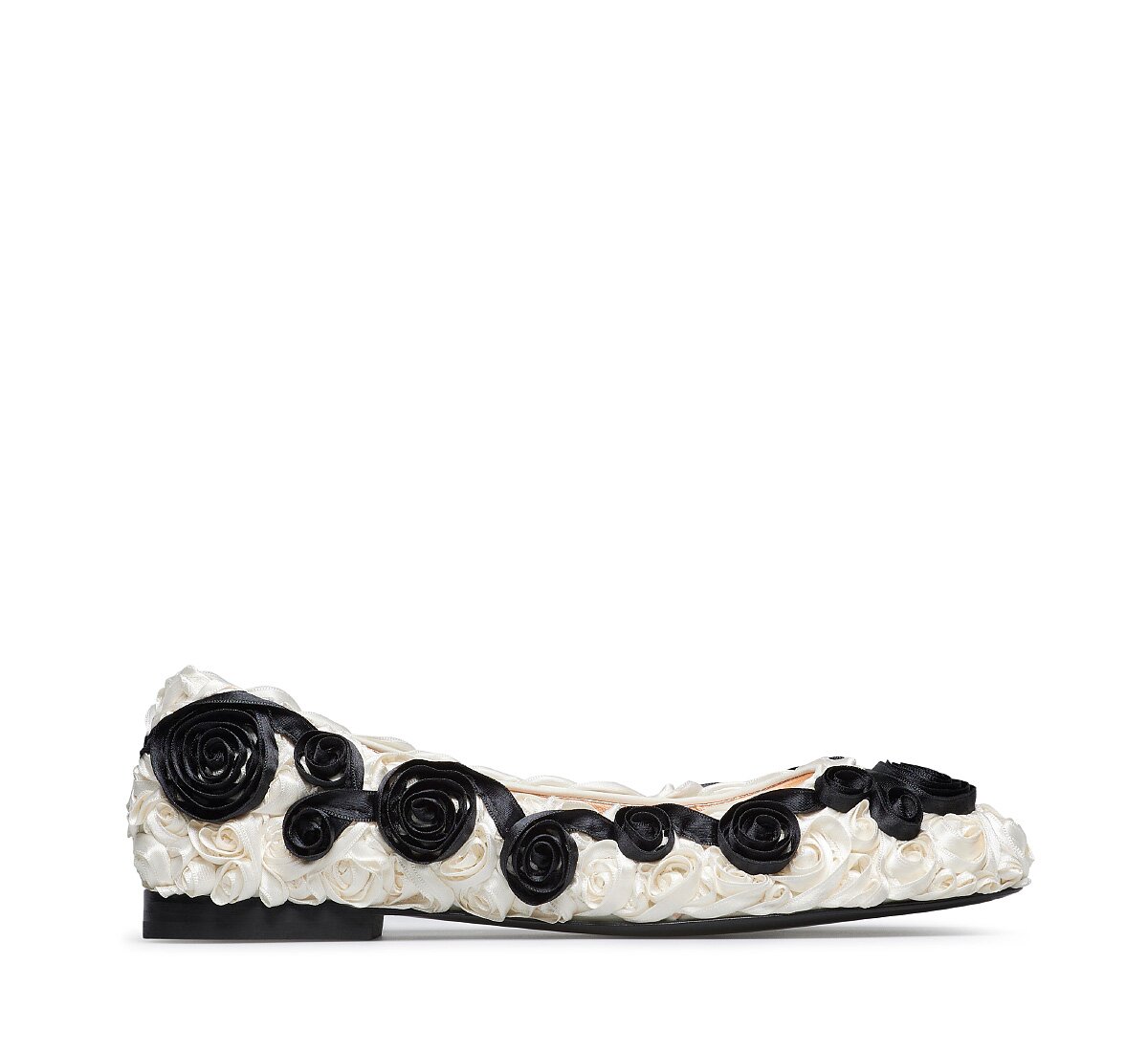 Fabi ballerina in satin