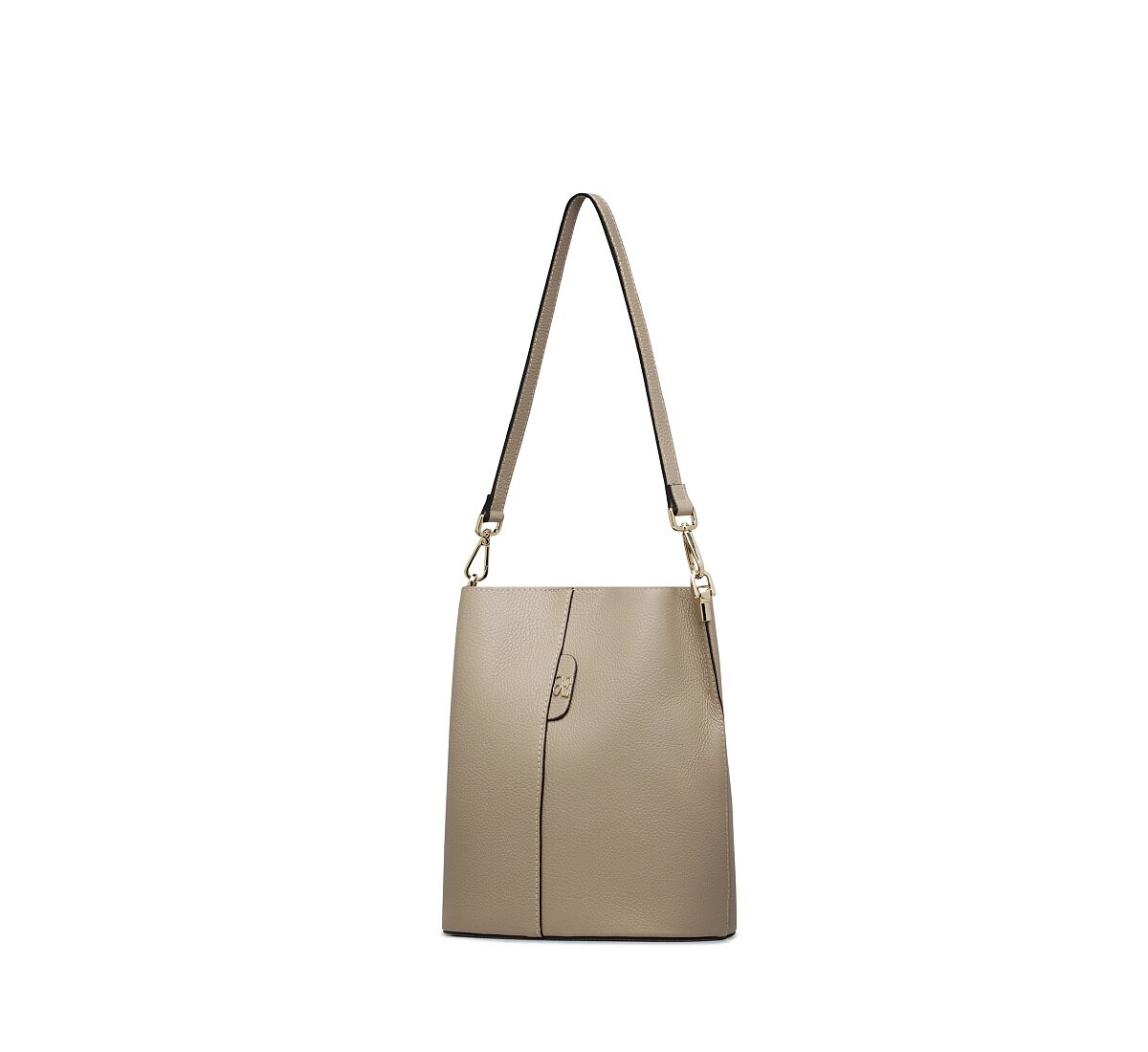 Bucket bag with shoulder strap