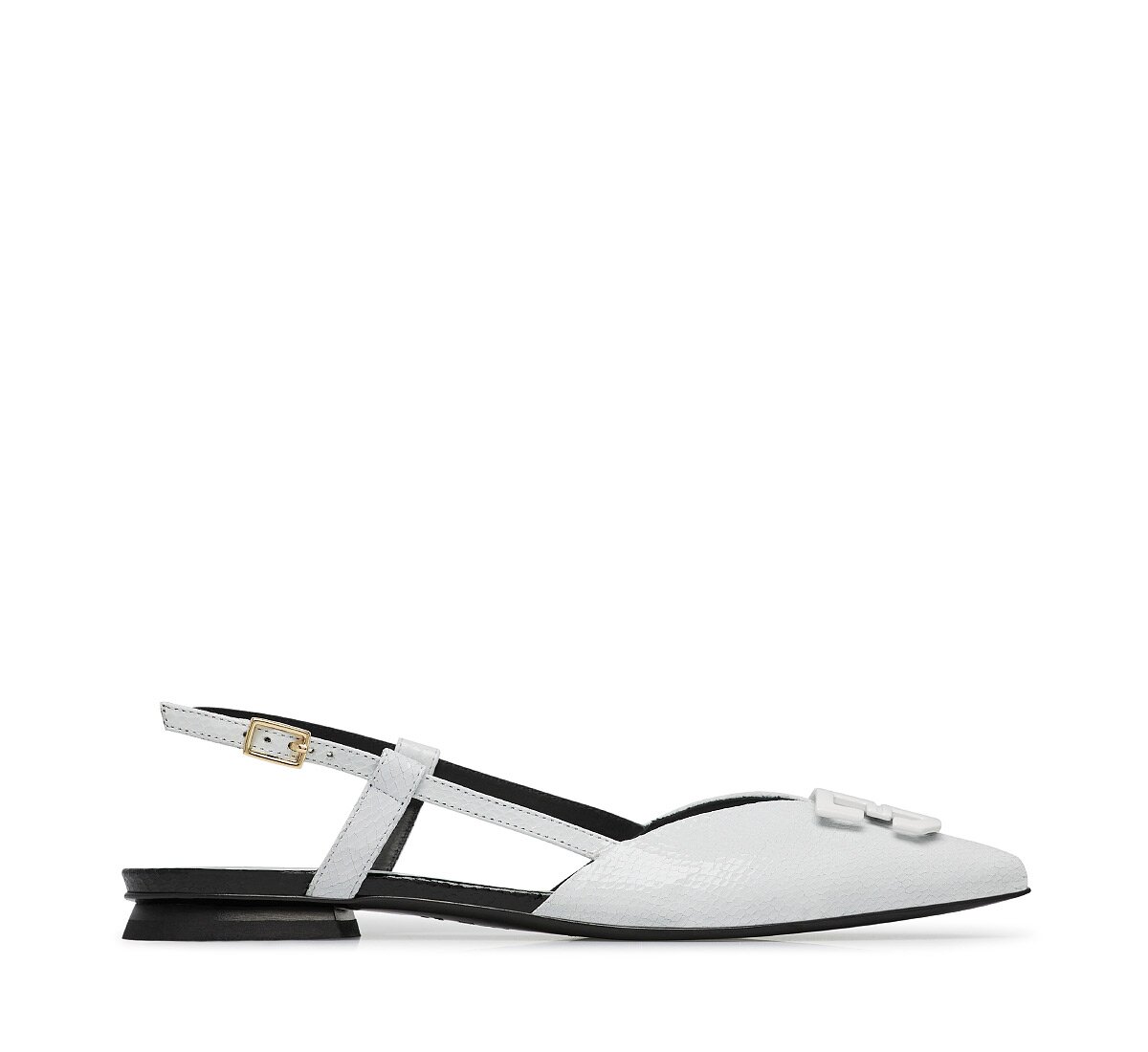 Fabi slingback in mini viper