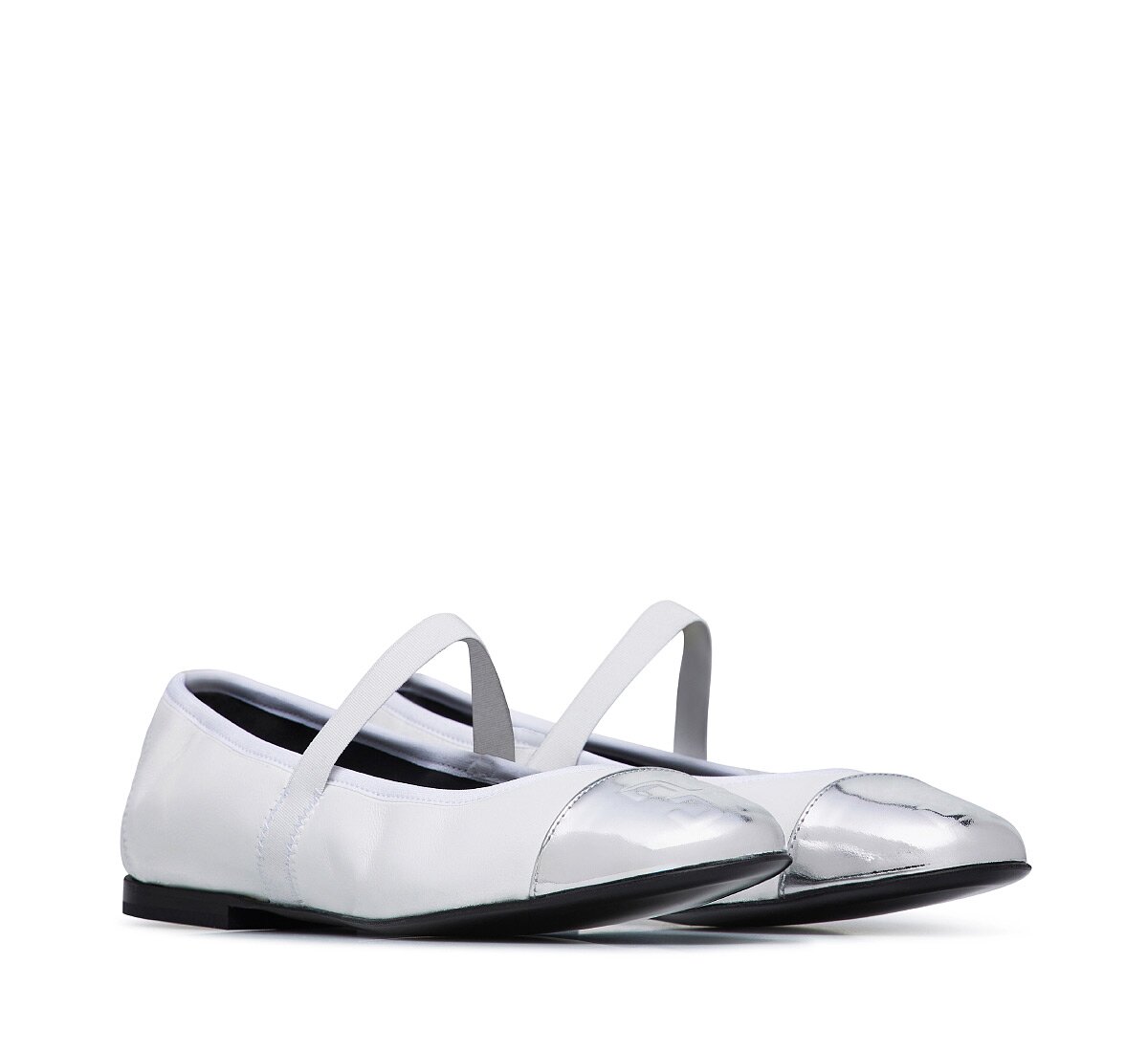 Calfskin ballet flats