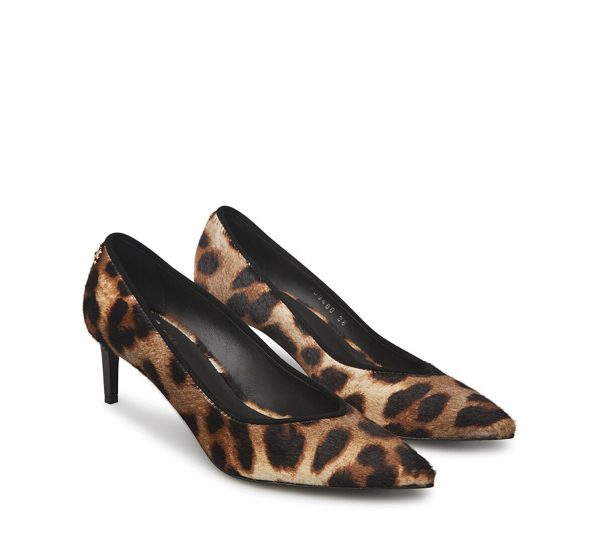 Fabi animal-print calf hair pumps