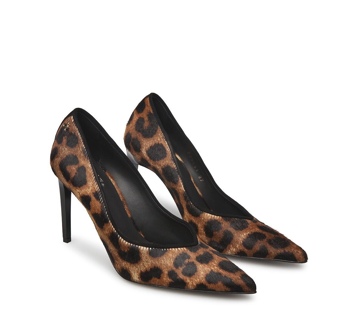 Fabi animal-print calf hair pumps